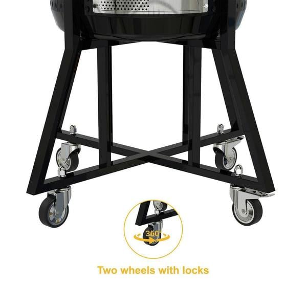 Groundlevel Kamado Charcoal Garden BBQ Grill
