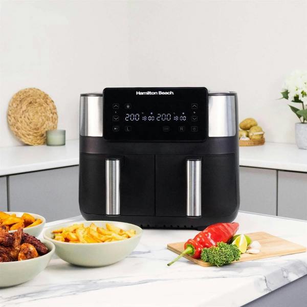 Hamilton Beach HealthyCook 8L Dual Air Fryer - Hamilton Beach UK