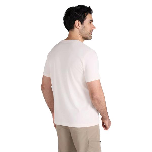 Mountain Warehouse Mens Ocean Drive T-Shirt - Off White - 