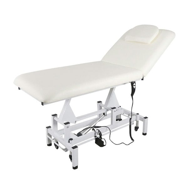 Electric Adjustable Reclining Tattoo Chair - Portable Salon Spa Bed Living and Home