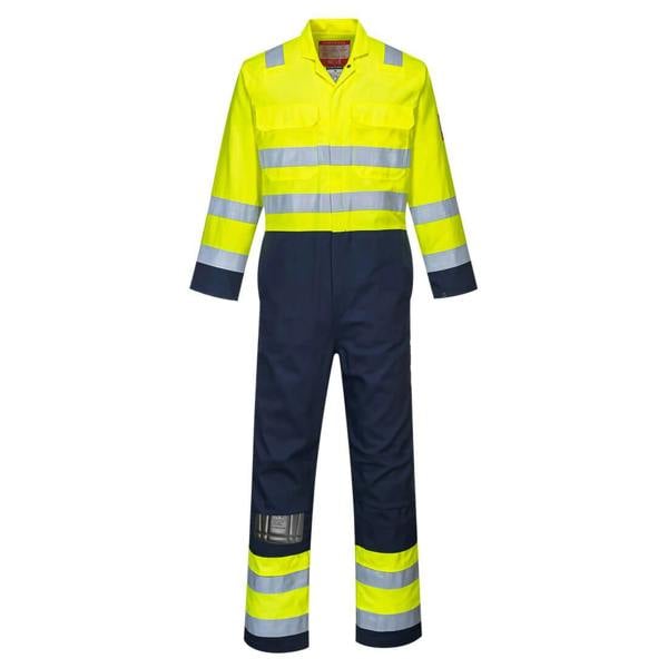 Bizflame Work Hi-Vis Contrast FR Coverall Portwest