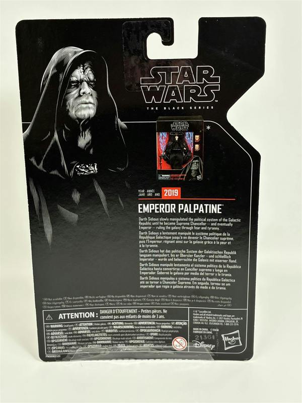 MCSlots Emperor Palpatine Star Wars Black Series 6 Inch Figure Hasbro F4366