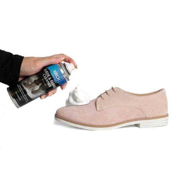 BIRCH Suede & Fabric Foam Cleaner - Aerosol for Delicate Materials 200ml