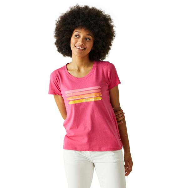 Regatta Womens/Ladies Filandra VIII T-Shirt - Hot Pink - 
