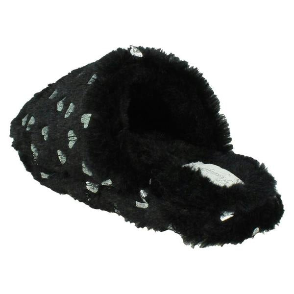 Pineapple Girls Pineapple Fluffy Mule Slippers X3022