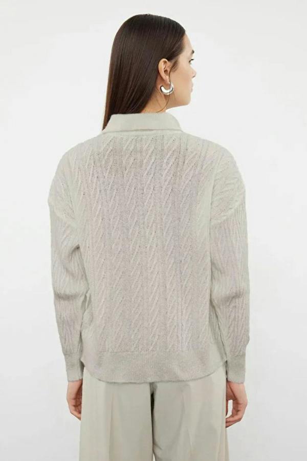 Hoxton Gal Oversized Soft-Textured Knit Sweater
