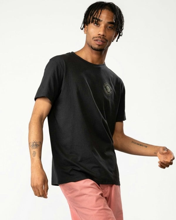 Fjallraven 1960 Logo Mens T-Shirt - Black 550