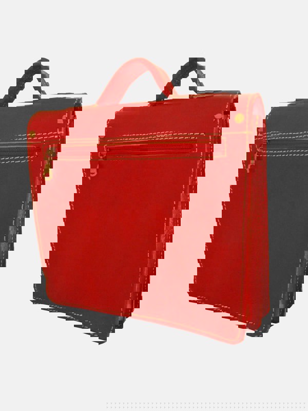 Berber Leather The Casablanca Mini Satchel in Red