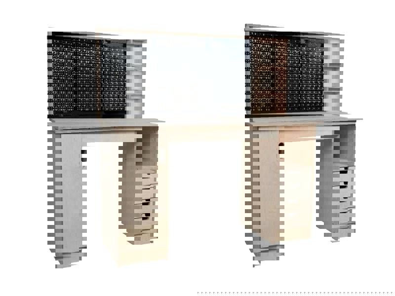 wooden cabinet workbench