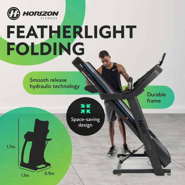 Grade B - Horizon 7.0AT @Zone Treadmill - uk.johnsonfitness.com