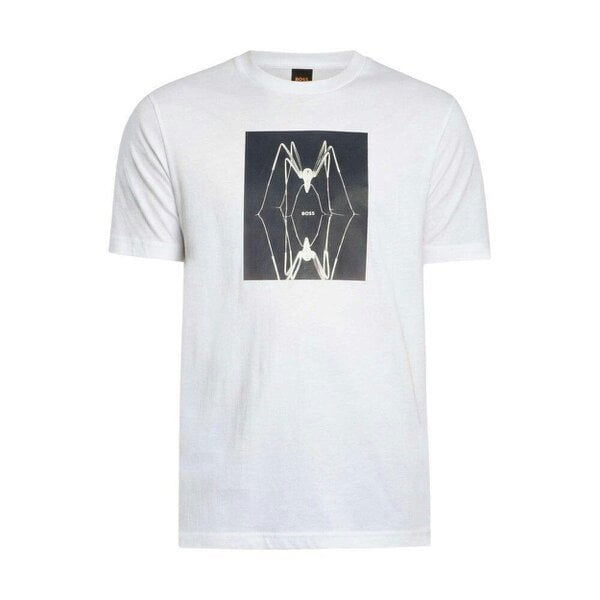 BOSS Te Creature Graphic T-Shirt White