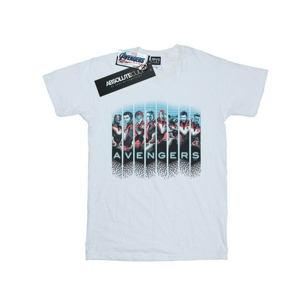 Marvel Boys Avengers Endgame Team Tech Assemble T-Shirt - White