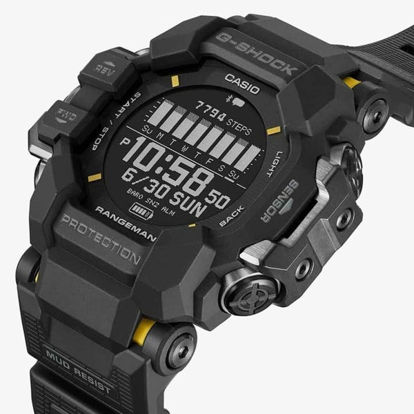 Casio G-Shock Master Of G Rangeman Black Smart Watch GPR-H1000-1ER