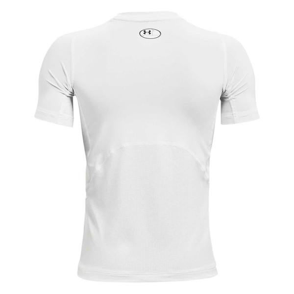 Under Armour Boys HeatGear Short-Sleeved T-Shirt - White - 