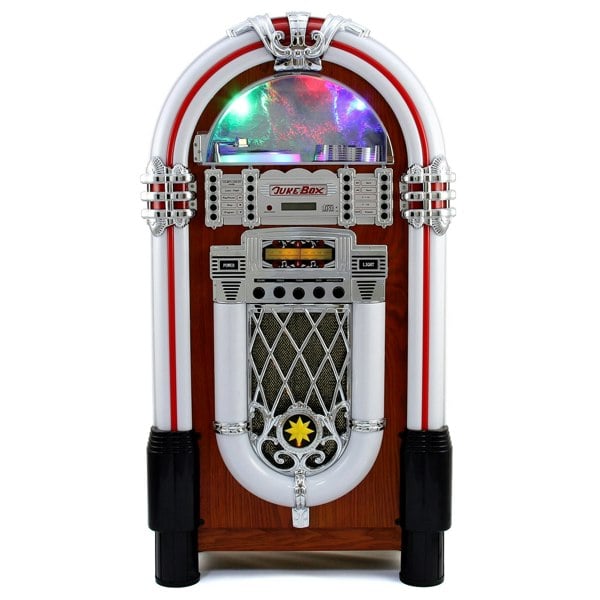 Monstershop Retro Style Illuminated Jukebox Sound System