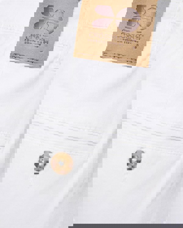 Crosshatch Sinwood Chino Shorts White