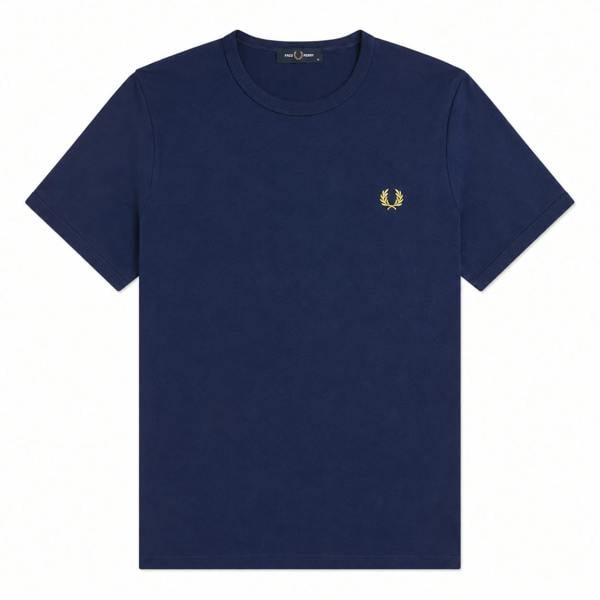 Fred Perry Ringer T-Shirt French Navy