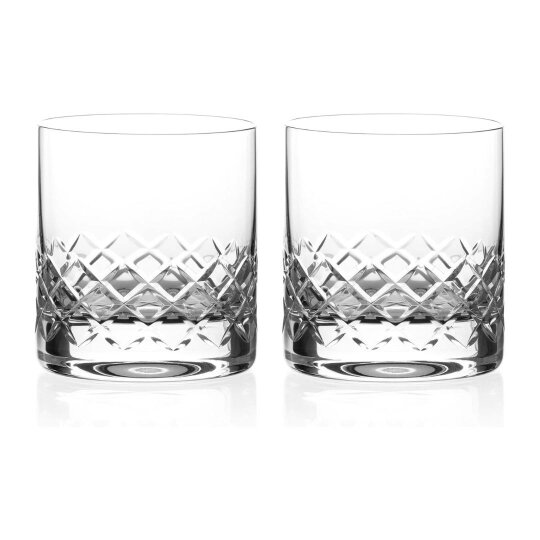 Grosvenor Crystal Whisky Tumblers - Set of 2