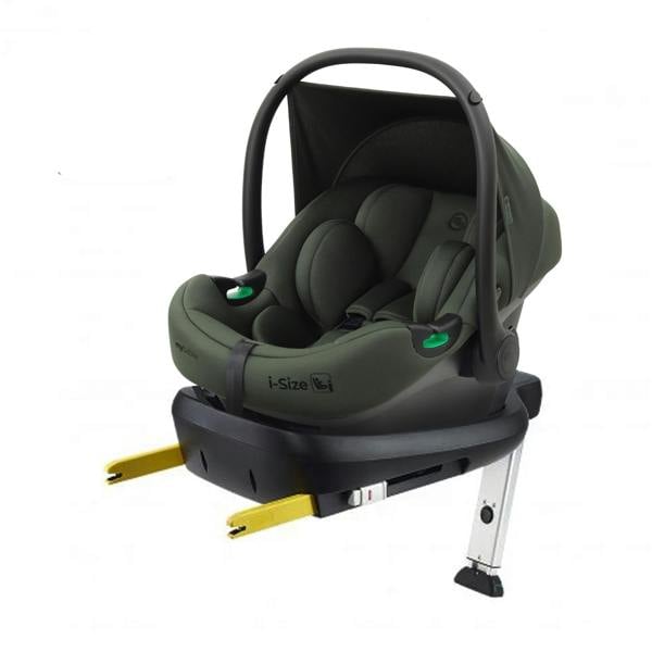 My Babiie MBCS02LT i-Size Infant Carrier Car Seat and ISOFIX Base - Forest Green