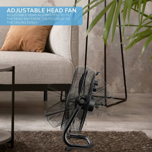 Air Pro 20" Floor Fan - Powerful Air Cooling Fan With 3 Speed Settings