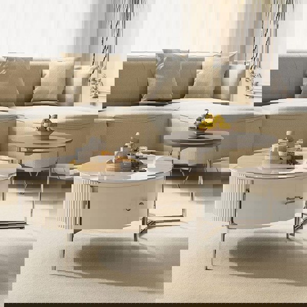 Odelia Nesting Coffee Table Set-Weilai Concept-Weilai Concept