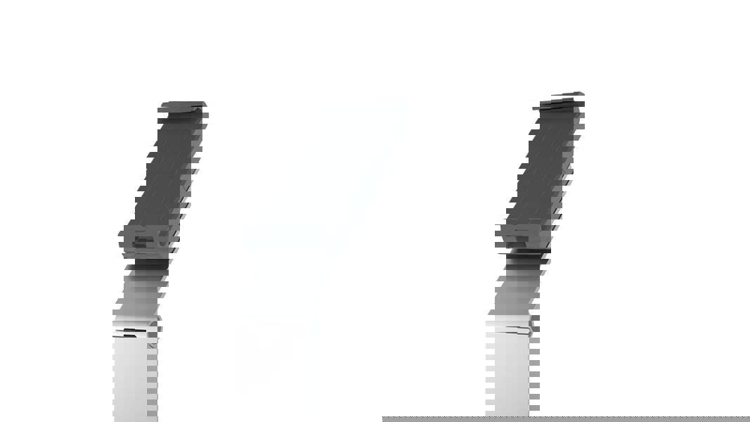 Durable Aluminium Tablet Holder iPad Floor Exhibition Stand | Rotates & Locks