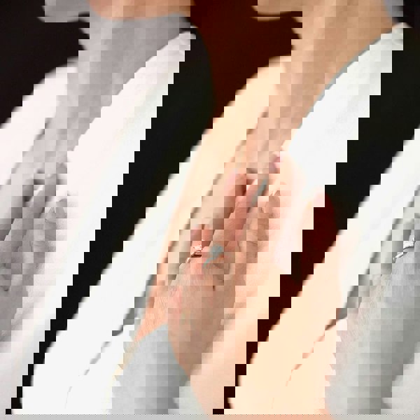 1888 Collection Platinum Brilliant Cut 0.90ct Diamond Solitaire Twist Ring RI-137