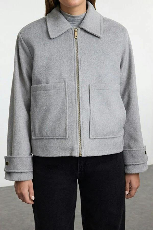 WOVCOR Cashmere Slim Jacket Coat