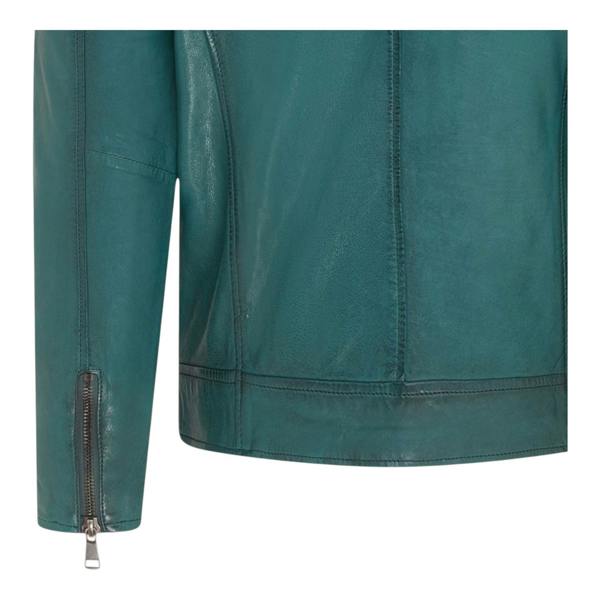 Infinity Leather Men's Modern Classic Leather Quilted Biker Jacket - Derry
