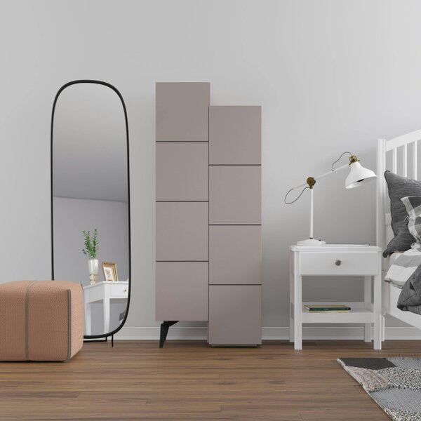 Decortie Stair Modern Storage Cabinet Multipurpose