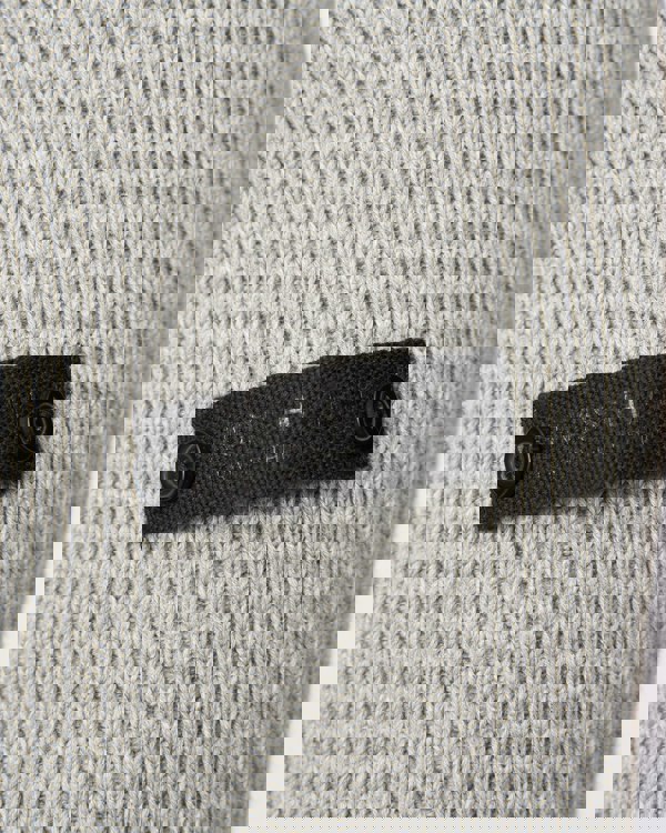 Crosshatch Wellburys Chunky Knit Grey Marl