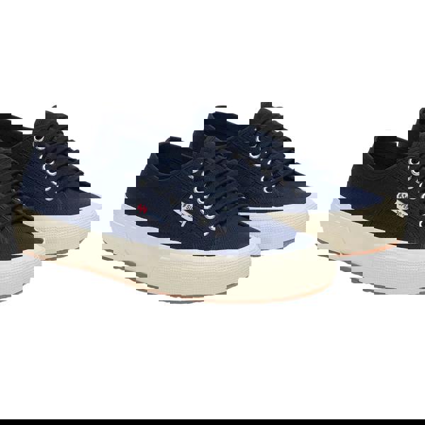 Superga Unisex Adult 2750 OG Trainers - Navy/Off White - 