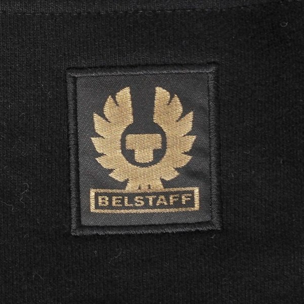 Belstaff Plain Black Cuffed Sweatpants XXXL