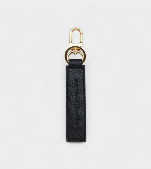 Votch Raya Vegan Bio-Based Bamboo Key ring in black