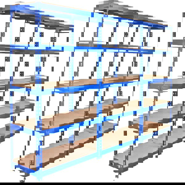 Monster Racking 3 x Q-Rax Racking Blue 90 x 50 x 180cm + 2 x Racking Blue 120 x 50 x 180cm
