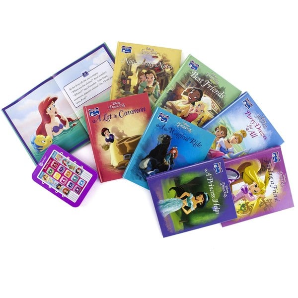 Disney Princess Ariel, Rapunzel, Belle, and More! Dream Big Princess Me Reader and 8 Book Library