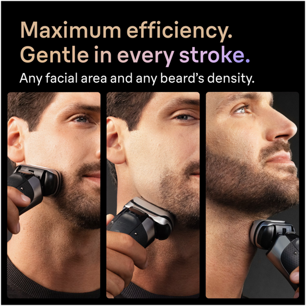 Braun Series 9 PRO+ 9667CC Electric Shaver, Pro SensoAdapt, SmartCare Center - Silver