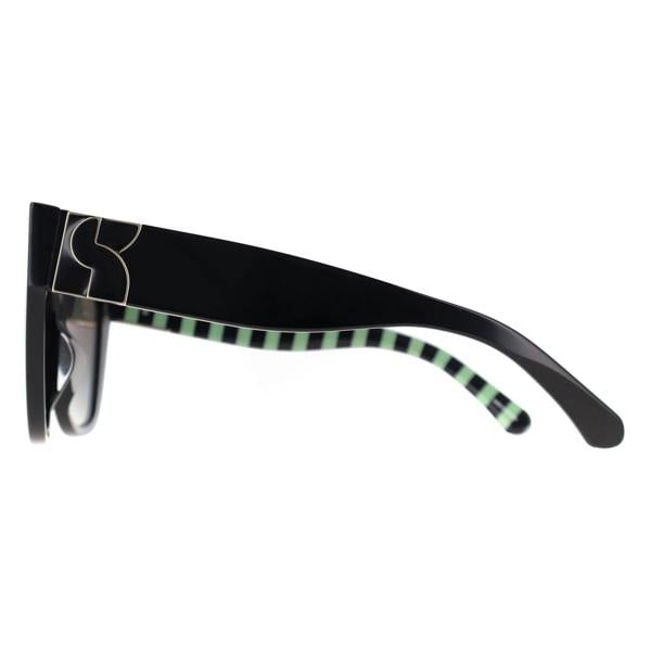 Kate Spade Sunglasses Bexley/G/S 807 WJ Black Grey Gradient Polarized