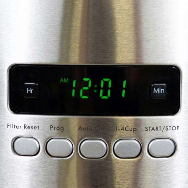 Kenmore 12-Cup Filter Coffee Machine 1.8L Programmable Timer Drip Coffee Maker Red