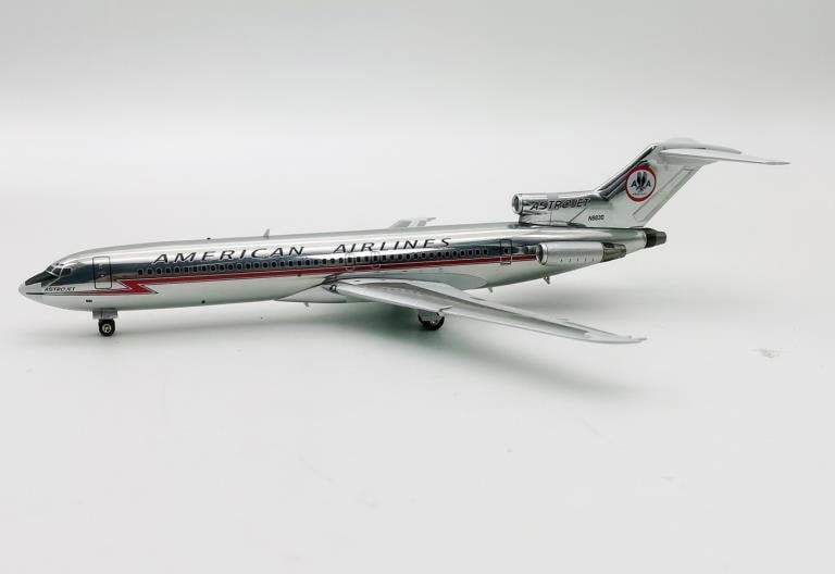 MCSlots American Airlines Boeing 727-223 N6830 With Stand 1:200 Inflight200 IF722AA0123P