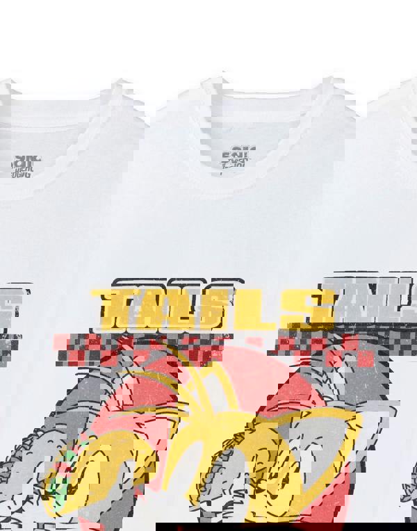 Sonic the Hedgehog Unisex White Tasty Tacos Short Sleeved T-Shirt