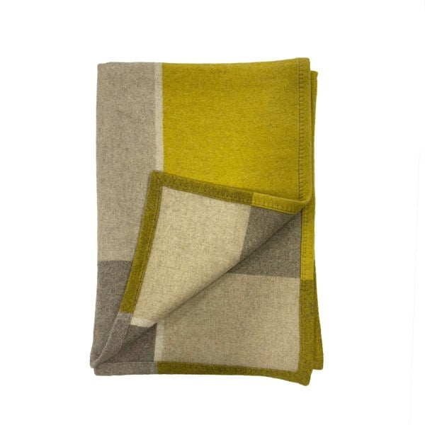 House of Dalziel Colour Block Blanket