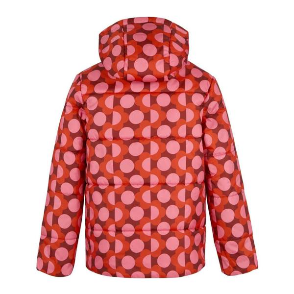 Regatta Girls Orla Kiely Daisy Padded Jacket - Red/Burnt Henna - 