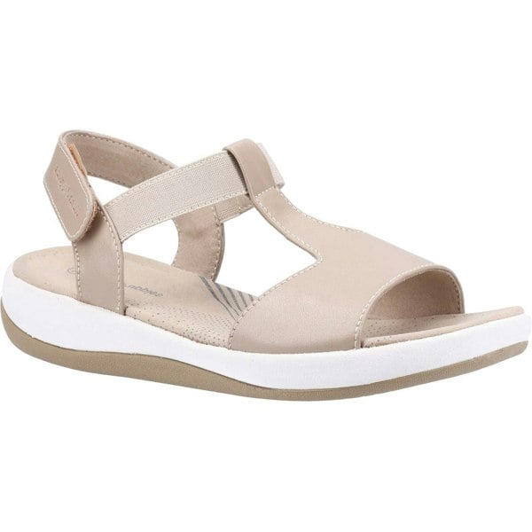 Hush Puppies Sylvie Leather Women's Taupe Sandals
