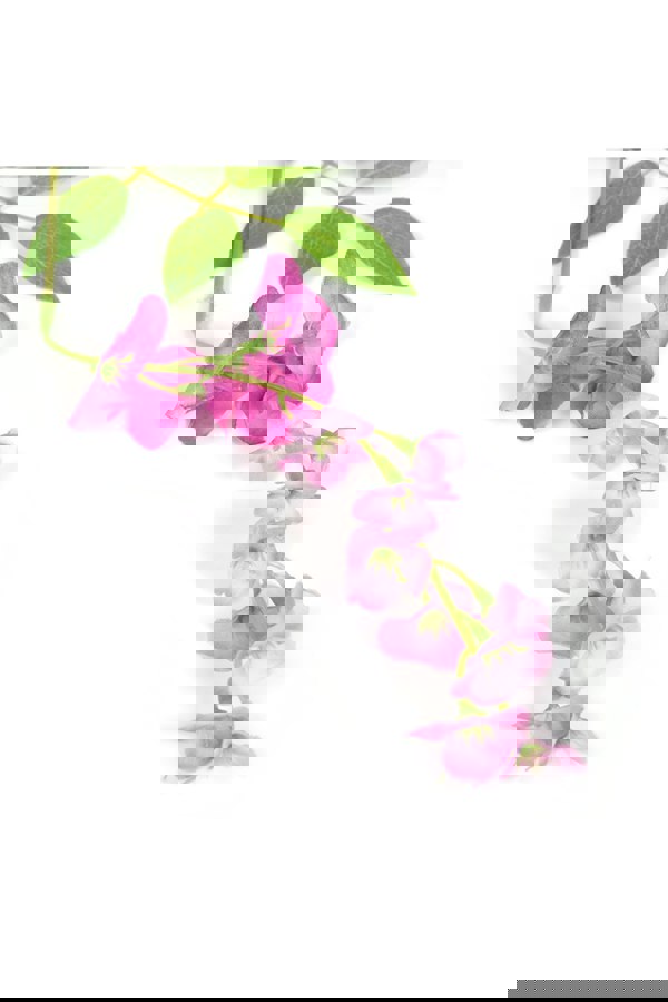 Living and Home 12 Pcs Hanging Artificial Wisteria Vine for Wedding Decoration