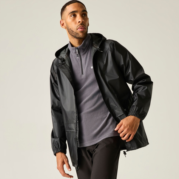 Regatta Men's Outdoor Classics Waterproof Stormbreak Jacket - Black