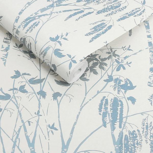 Next Fiorire Cornflower Wallpaper