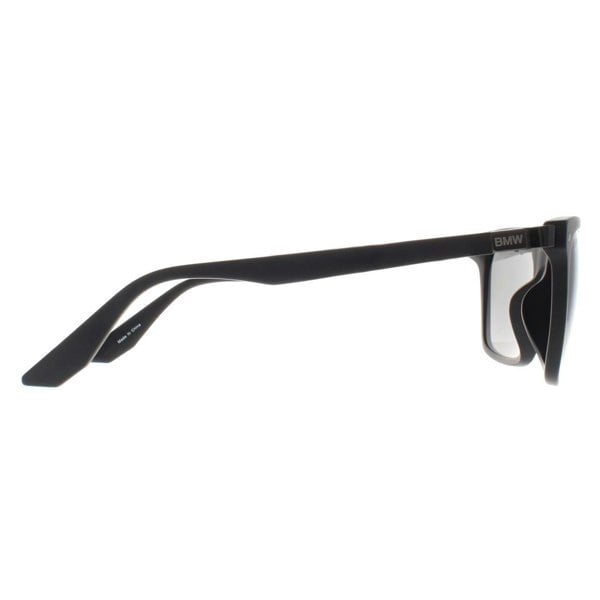 BMW Sunglasses BW0002-H 02D Matte Black Smoke Polarized