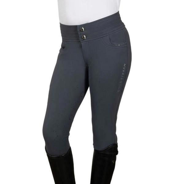 Coldstream Girls Next Generation Fenham Diamante Breeches - Anchor Blue - 
