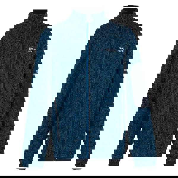 Regatta Childrens/Kids Newhill Full Zip Fleece Jacket - Snorkel Blue/Navy